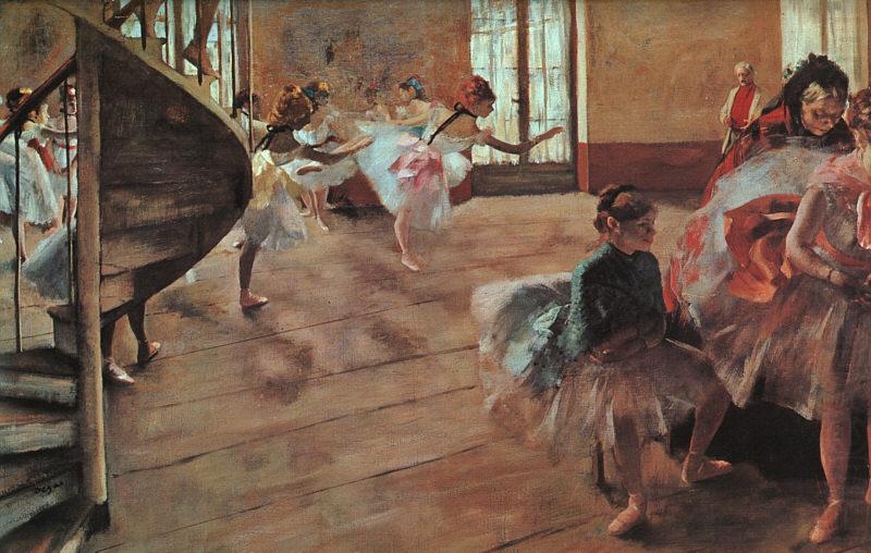 Edgar Degas The Rehearsal china oil painting image